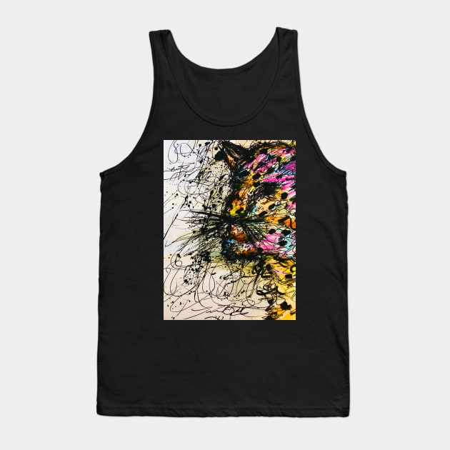 Scribbled Leopard Tank Top by Mr_Bentley